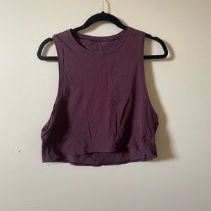 Lululemon Cropped Workout Tank